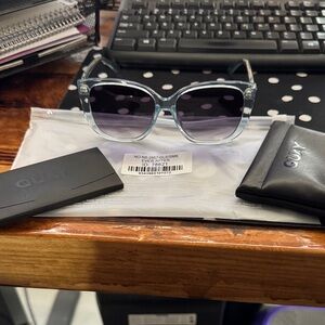 Quay Australia Black and Gray Sunglasses